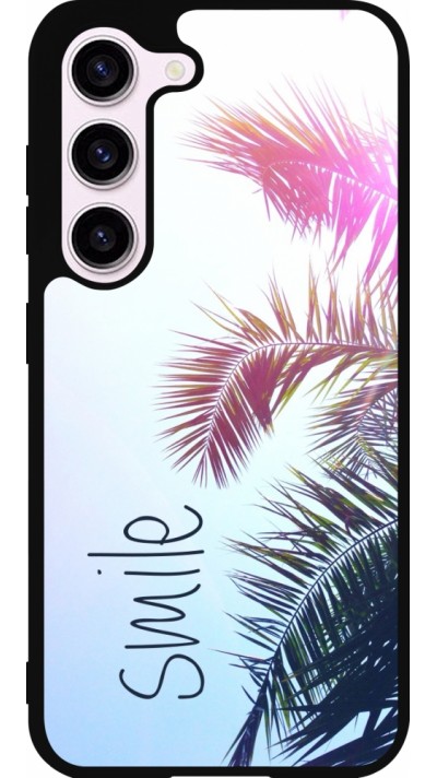 Coque Samsung Galaxy S23 FE - Silicone rigide noir Smile 05