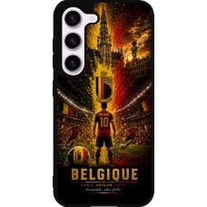Samsung Galaxy S23 FE Case Hülle - Silikon schwarz Fussball Belgien splash 2026