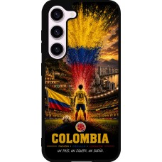 Samsung Galaxy S23 FE Case Hülle - Silikon schwarz Fussball Kolumbien splash 2026