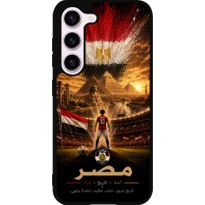 Samsung Galaxy S23 FE Case Hülle - Silikon schwarz Fussball Ägypten splash 2026