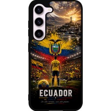 Samsung Galaxy S23 FE Case Hülle - Silikon schwarz Fussball Ecuador splash 2026