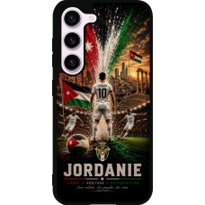 Samsung Galaxy S23 FE Case Hülle - Silikon schwarz Fussball Jordanien splash 2026