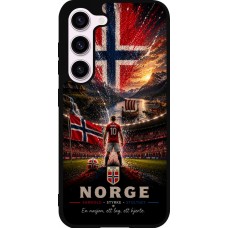 Samsung Galaxy S23 FE Case Hülle - Silikon schwarz Fussball Norwegen splash 2026