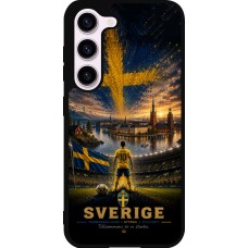 Samsung Galaxy S23 FE Case Hülle - Silikon schwarz Fussball Schweden splash 2026
