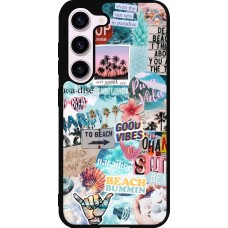 Samsung Galaxy S23 FE Case Hülle - Silikon schwarz Summer 20 collage