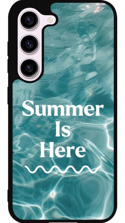 Samsung Galaxy S23 FE Case Hülle - Silikon schwarz Summer 2025 Summer is here