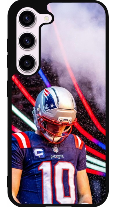 Samsung Galaxy S23 FE Case Hülle - Silikon schwarz Super Bowl 26 Patriots 3