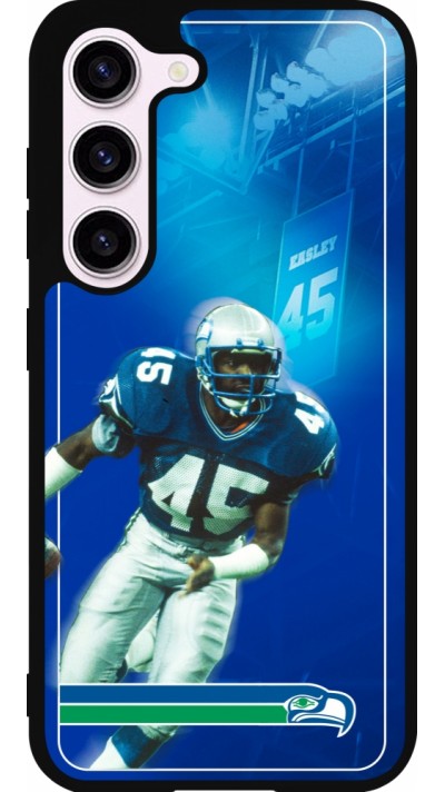 Samsung Galaxy S23 FE Case Hülle - Silikon schwarz Super Bowl 26 Seattle 1