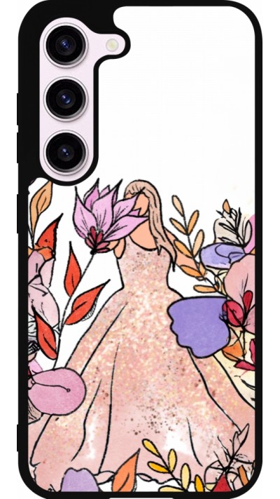 Samsung Galaxy S23 FE Case Hülle - Silikon schwarz Taylor Swift Sketch - White