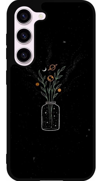 Samsung Galaxy S23 FE Case Hülle - Silikon schwarz Vase black