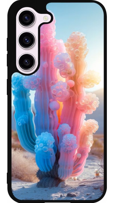 Coque Samsung Galaxy S23 FE - Silicone rigide noir Artificial vegetation 2025