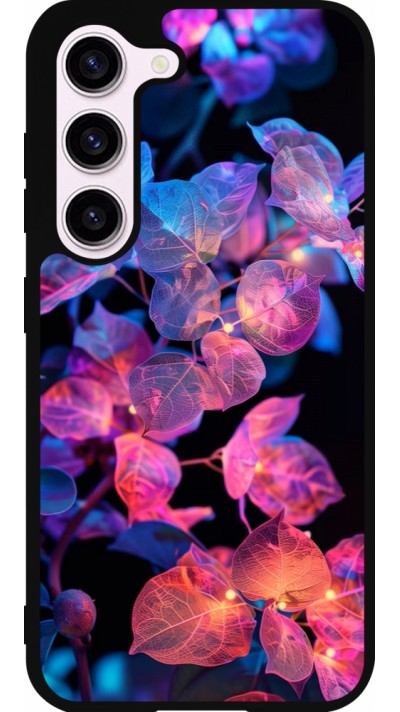 Coque Samsung Galaxy S23 FE - Silicone rigide noir Artificial vegetation 2025