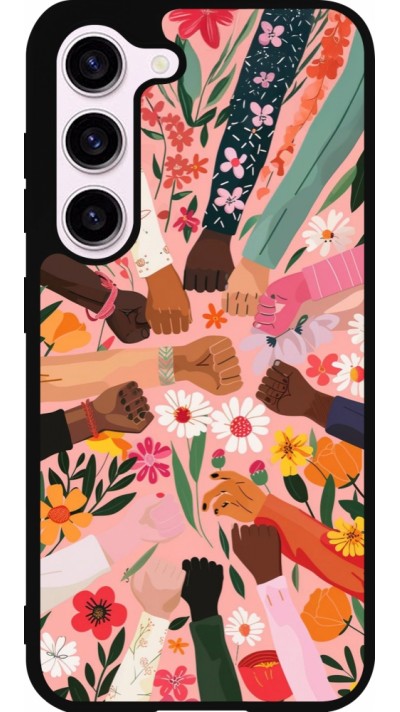 Samsung Galaxy S23 FE Case Hülle - Silikon schwarz Womens day 2026 8