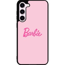 Samsung Galaxy S23+ Case Hülle - Silikon schwarz Barbie Text