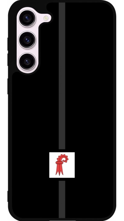 Coque Samsung Galaxy S23+ - Silicone rigide noir Canton BL noir