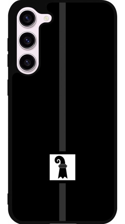 Coque Samsung Galaxy S23+ - Silicone rigide noir Canton BS noir