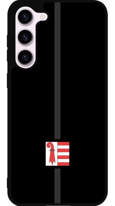 Coque Samsung Galaxy S23+ - Silicone rigide noir Canton JU noir