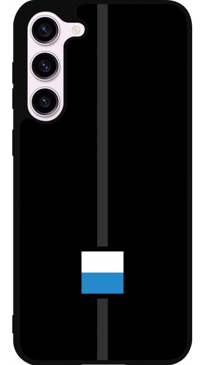Coque Samsung Galaxy S23+ - Silicone rigide noir Canton LU noir