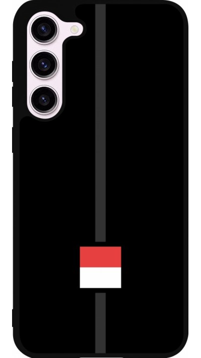 Coque Samsung Galaxy S23+ - Silicone rigide noir Canton SO noir