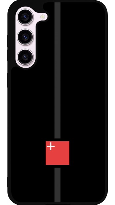 Coque Samsung Galaxy S23+ - Silicone rigide noir Canton SZ noir