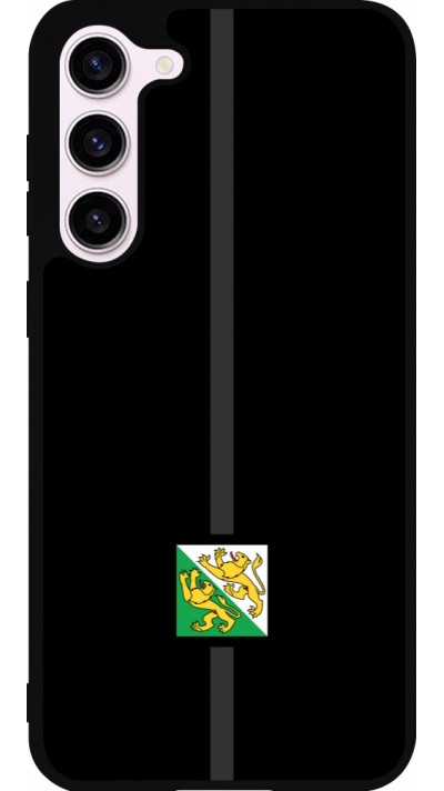 Coque Samsung Galaxy S23+ - Silicone rigide noir Canton TG noir