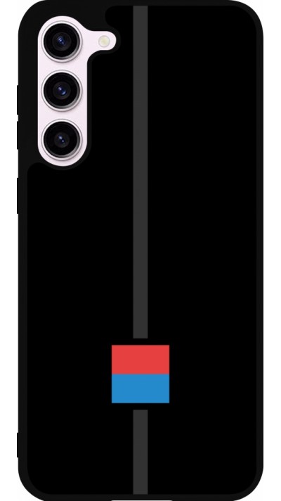 Coque Samsung Galaxy S23+ - Silicone rigide noir Canton TI noir