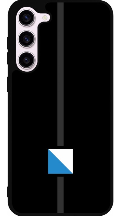 Coque Samsung Galaxy S23+ - Silicone rigide noir Canton ZH noir