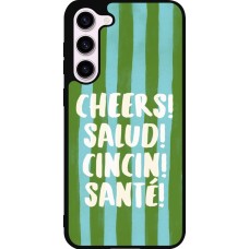 Samsung Galaxy S23+ Case Hülle - Silikon schwarz Cheers 2026