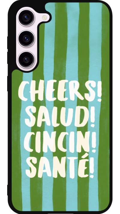 Samsung Galaxy S23+ Case Hülle - Silikon schwarz Cheers 2026