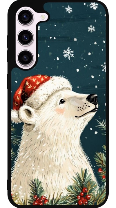 Samsung Galaxy S23+ Case Hülle - Silikon schwarz Christmas 25 Bear