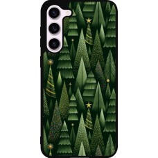 Samsung Galaxy S23+ Case Hülle - Silikon schwarz Christmas 25 Pattern Xmas Tree