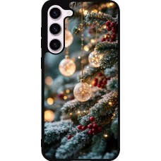 Samsung Galaxy S23+ Case Hülle - Silikon schwarz Christmas 25 Xmas Decorated Tree
