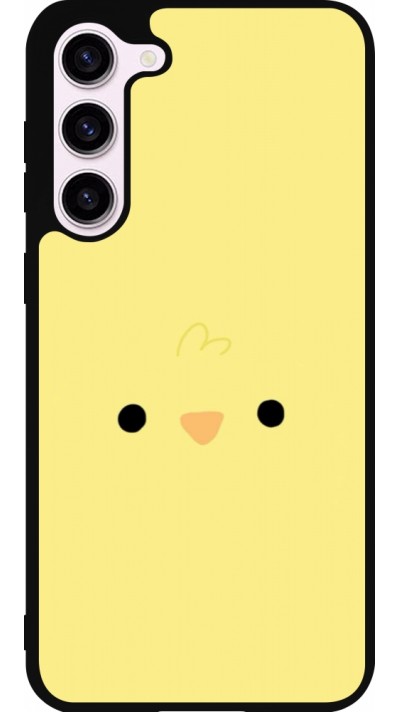 Samsung Galaxy S23+ Case Hülle - Silikon schwarz Easter 2026 Little chicken