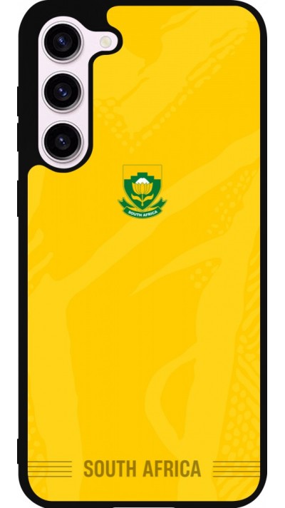 Samsung Galaxy S23+ Case Hülle - Silikon schwarz Südafrika 2026 personalisierbares Fussballtrikot