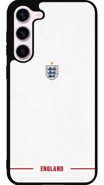 Samsung Galaxy S23+ Case Hülle - Silikon schwarz England 2026 personalisierbares Fussballtrikot