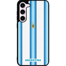 Samsung Galaxy S23+ Case Hülle - Silikon schwarz Argentinien 2026 personalisierbares Fussballtrikot