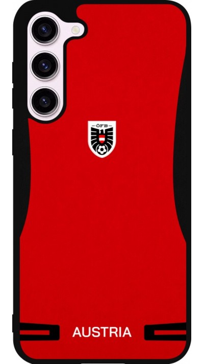Samsung Galaxy S23+ Case Hülle - Silikon schwarz O?sterreich 2026 personalisierbares Fussballtrikot