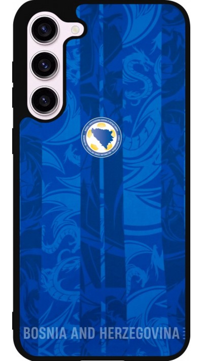 Samsung Galaxy S23+ Case Hülle - Silikon schwarz Bosnien und Herzegowina 2026 personalisierbares Fussballtrikot
