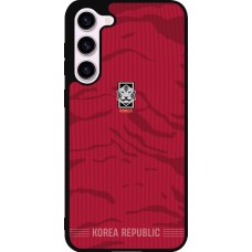 Samsung Galaxy S23+ Case Hülle - Silikon schwarz Südkorea 2026 personalisierbares Fussballtrikot