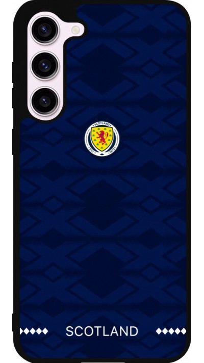 Samsung Galaxy S23+ Case Hülle - Silikon schwarz Schottland 2026 personalisierbares Fussballtrikot