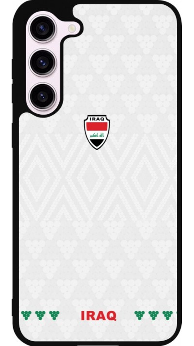 Samsung Galaxy S23+ Case Hülle - Silikon schwarz Irak 2026 personalisierbares Fussballtrikot