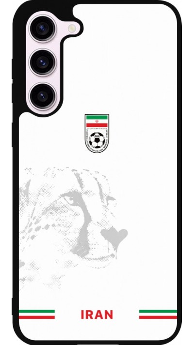 Samsung Galaxy S23+ Case Hülle - Silikon schwarz Iran 2026 personalisierbares Fussballtrikot