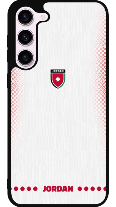 Samsung Galaxy S23+ Case Hülle - Silikon schwarz Jordanien 2026 personalisierbares Fussballtrikot