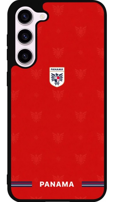 Samsung Galaxy S23+ Case Hülle - Silikon schwarz Panama 2026 personalisierbares Fussballtrikot