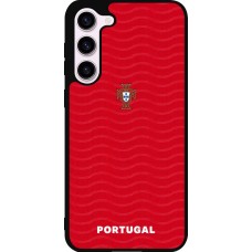 Samsung Galaxy S23+ Case Hülle - Silikon schwarz Portugal 2026 personalisierbares Fussballtrikot