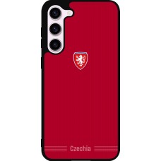 Samsung Galaxy S23+ Case Hülle - Silikon schwarz Tschechische Republik 2026 personalisierbares Fussballtrikot