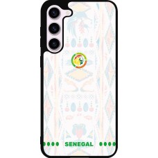 Samsung Galaxy S23+ Case Hülle - Silikon schwarz Senegal 2026 personalisierbares Fussballtrikot