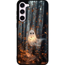 Samsung Galaxy S23+ Case Hülle - Silikon schwarz Halloween 2025 Ghost in the forest