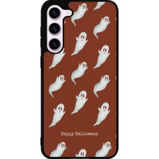 Samsung Galaxy S23+ Case Hülle - Silikon schwarz Halloween 2025 Pattern of ghosts