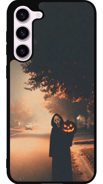 Samsung Galaxy S23+ Case Hülle - Silikon schwarz Halloween 2025 Scream